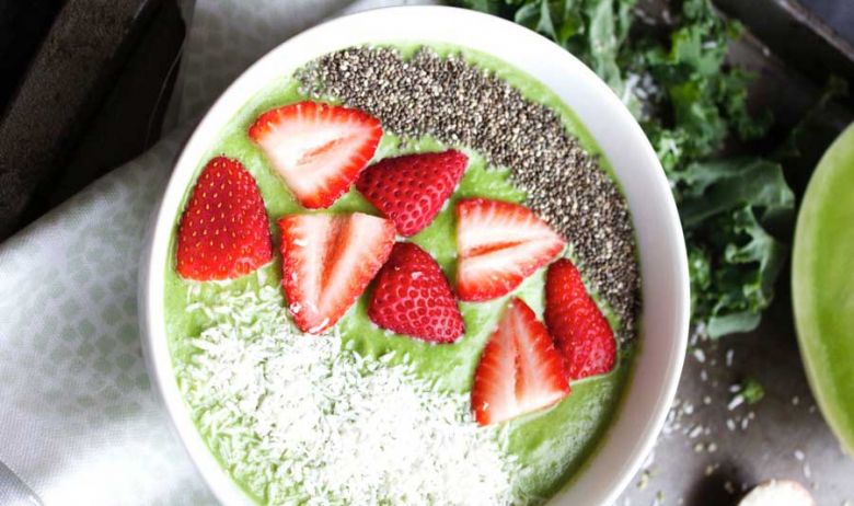 recetas bowls para el desayuno Honeydew Smoothie Bowl recetas bowls para el desayuno Honeydew Smoothie Bowl