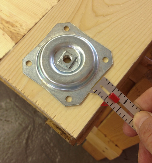 Upholstered Pallet Ottoman