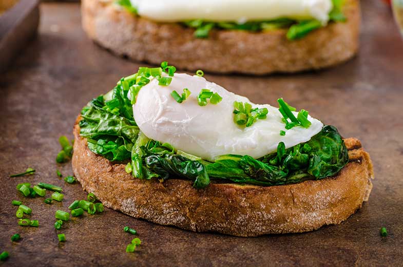 desayunos con huevo recetas tostada kale huevo desayunos con huevo recetas tostada kale huevo